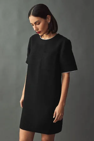 Next Boucle Short Sleeve Mini Dress40