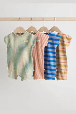 Next 100% Cotton Rompers 4 Pack8692cm