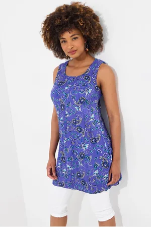 Joe Browns Reversible Paisley and Geo Crinkle Tunic40