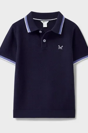 J.Crew Company Knitted 100% Cotton Polo Shirt134140cm