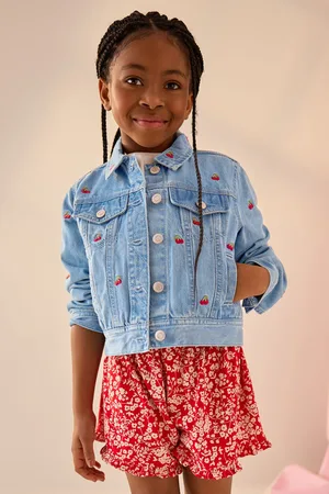 Next 100% Cotton Cherry Western Jacket (3-16yrs)166168cm