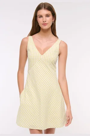 Abercrombie & Fitch V-Neck Mini Dressxsmall