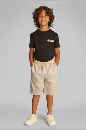 Calvin Klein Relaxed Linen Shorts166168cm