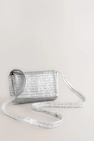 Next Weaved Straw Look Cross-Body Bageen