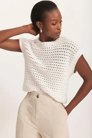 mint&berry Sequin Knit Topmedium