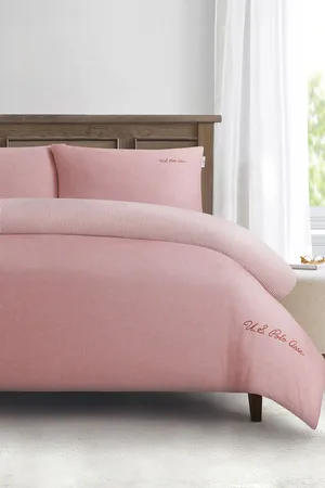 U.S. Polo Assn. U. S. Polo Assn. Pure Cotton Chambray Duvet SetDUBBEL