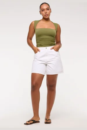 Abercrombie & Fitch Seamless Square Neck Topmedium