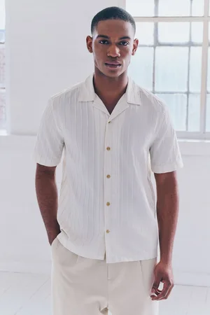 Next 100% Cotton Stripe Shirtsmall