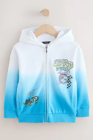 Next Hoodie met graphic en ritssluiting (3-16 jr)104110cm