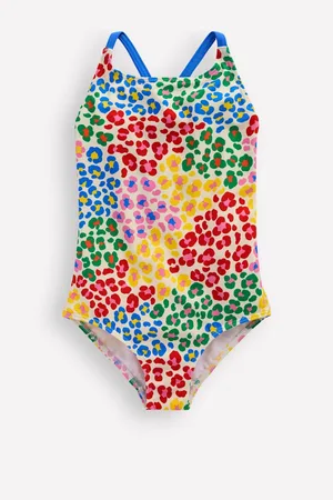 Boden Selena Rainbow Strap Swimsuit134140cm
