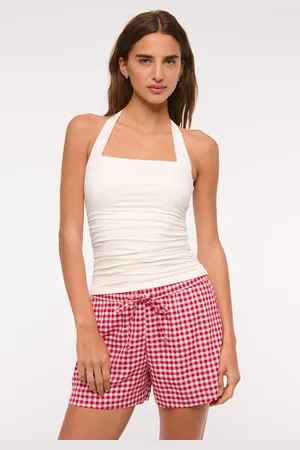 Abercrombie & Fitch Woven Halter Neck Topsmall