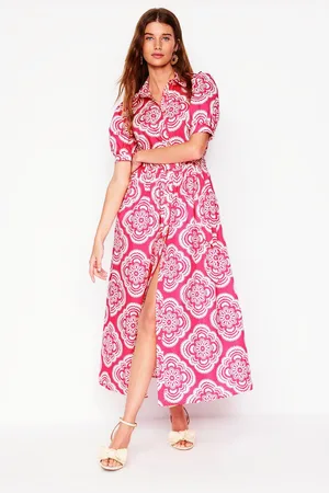 Boden 100% Cotton Alexa Maxi Shirt Dress44