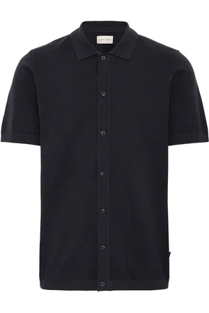 Blend Knitted Short Sleeve 100% Cotton Shirtmedium