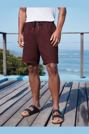Next 100% Cotton Textured Drawstring Waist Shorts3X-Large