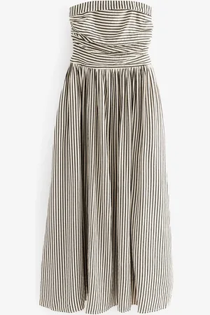 Next Seersucker Bandeau Midi Summer Dress48