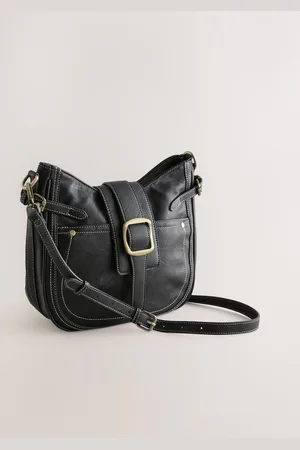 Next Buckle Saddle Cross-Body Bageen