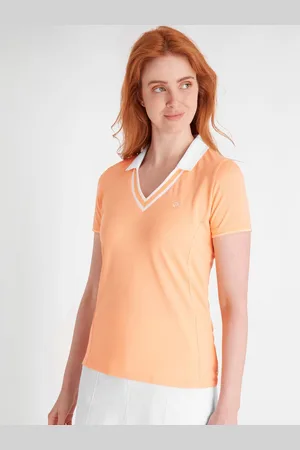 Calvin Klein Orange Delaware Polo Shirt36