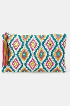 Accessorize Diamond Embellished Clutch Bageen