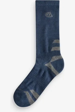 Craghoppers Blue NL Adventure Wool Socks3.5 EU 36