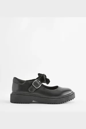 Next Leren Mary Jane schoolschoenen met strik en dikke zoolEU 35.5 (UK 3)