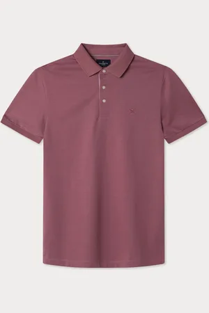 Hackett London Mens Pink 100% Cotton Polo Shirtxxxlarge