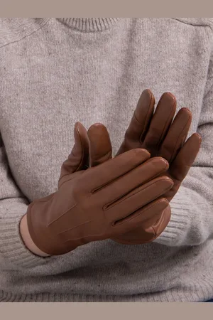 Totes 3 Point Smartouch Winter Leather GlovesS