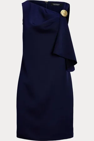 Ralph Lauren Bagresh Ruffle Bow Cocktail Mini Dress44