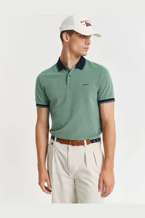 GANT Short Sleeve Oxford Pique Polo Shirtxlarge