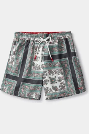 Aubin Yellow Bardney Swim ShortsX-large