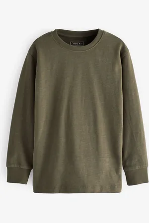 Next Long Sleeve Cosy 100% Cotton T-Shirt (3-16yrs)3 Jaar (98cm)