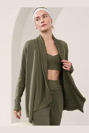 Athleta Pranayama Restore lang vest met overslagXL
