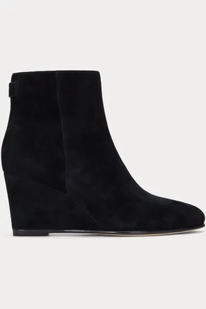 Ralph Lauren Sherry Suede Wedge Heeled BootsEU 40.5 (UK 7)