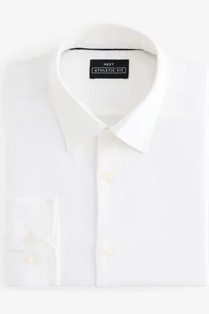 Next Muscle Fit Textured Shirt165in