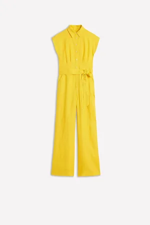 Boden Colette 100% Linen Jumpsuit42
