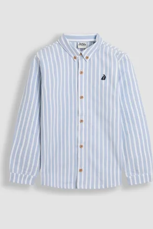 JoJo Maman Bébé Striped Shirt128134cm