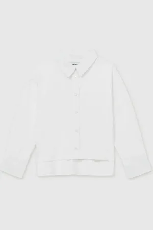 Reiss Kiari Cotton-Poplin Button-Down Shirt9