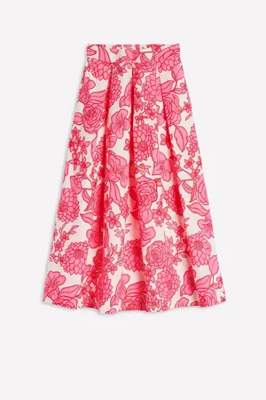 Boden Verity 100% Linen Midi Skirt36
