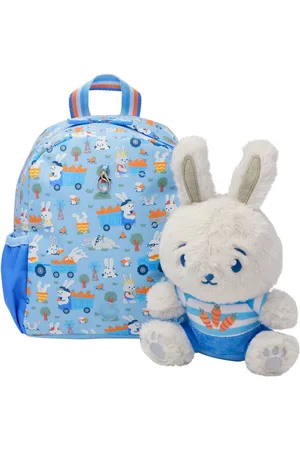 SMIGGLE Out & About Teeny Tiny Backpack With Detachable Plush ToyEén