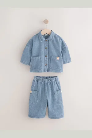 Next 100% Cotton Shirt And Trousers Set (3mths-8yrs)6