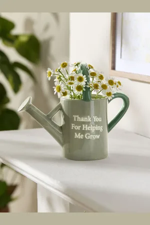 Next Ceramic Watering Can Sentiment OrnamentEén