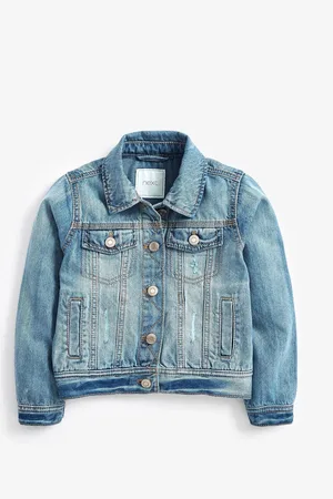 Next Denim Heart Western 100% Cotton Jacket (3-16yrs)4 Jaar (104cm)