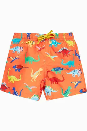 Frugi Orange Boscastle Board Swimwear Shorts122128cm