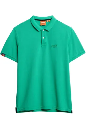 Superdry Vintage Destroy Relaxed 100% Cotton Polo Shirtlarge