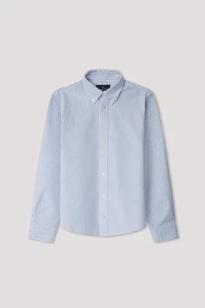 Hackett London Older Boys Pink 100% Cotton Shirt134140cm