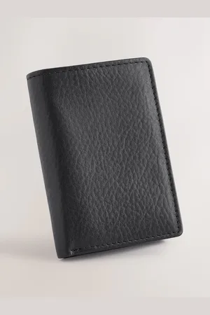 Next Leather Grainy Trifold Walleteen maat