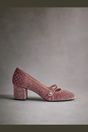 Next Tabitha Simmons Emily Leather Mary Jane Block HeelsEU 37 (UK 4)