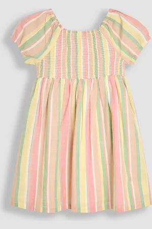JoJo Maman Bébé Smocked Puff Sleeve Dress2