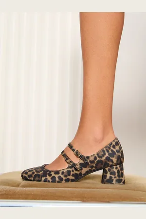 Friends Like These Low Block Heel Double Strap Mary Jane Court Shoeseu38