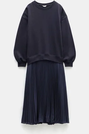 Hush Puppies Gabriela Pleated Skirt Sweat Dressxlarge