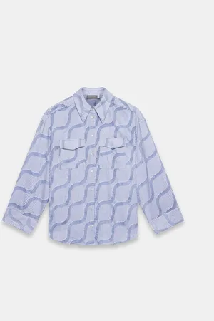 mint&berry Stripe Jacquard ShirtXS